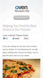 Mobile Screenshot of ovenreviewshq.com