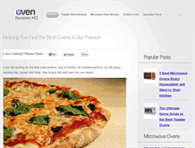 Tablet Screenshot of ovenreviewshq.com